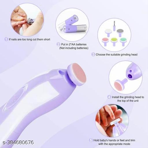 ELECTRIC BABY AND ADULT NAIL TRIMMER