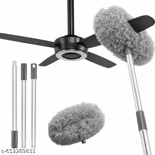 EXTENDABLE MICROFIBER CEILING FAN CLEANING DUSTER